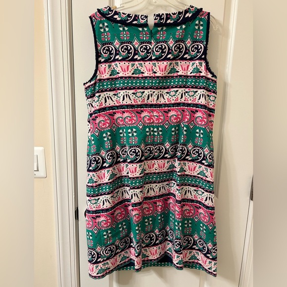 Talbots Multicolor Patterned Mini Dress - Picture 3 of 6